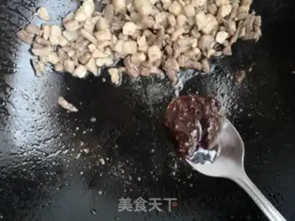 Make Soy sauce butler tofu step 3