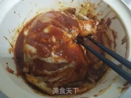 Make Air frying pan, chicken leg step 4