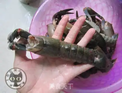 Make Garlic lobster step 1