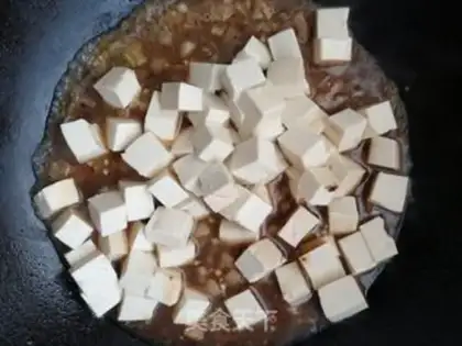 Make Soy sauce butler tofu step 7