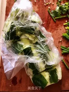 Make cucumber moor step 2