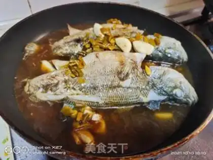 Make The sour bean horns burn the bass step 2