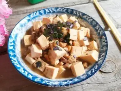 Make Soy sauce butler tofu step 11