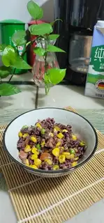 Make Sausage, pea corn step 4