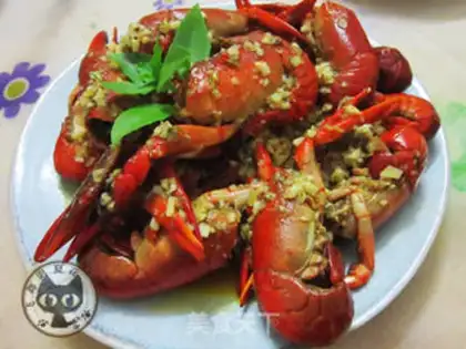 Make Garlic lobster step 8