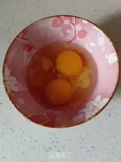 Make Pumpkin with eggs and peanut rice step 3