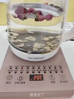Make Red-tree rose rosary tea step 3