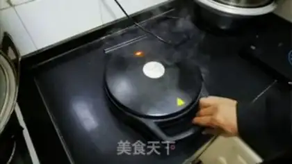 Make Eggs and ham pancakes step 10