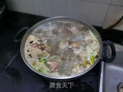 Make Iron pan, geese step 0