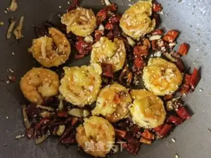 Make Spicy shrimp balls step 12