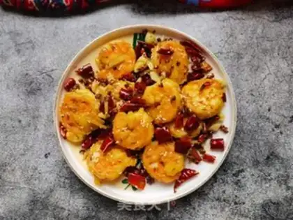 Make Spicy shrimp balls step 13
