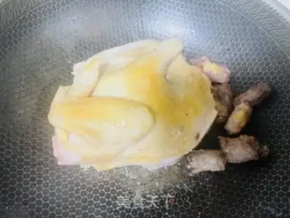Make Roses and chickens step 1