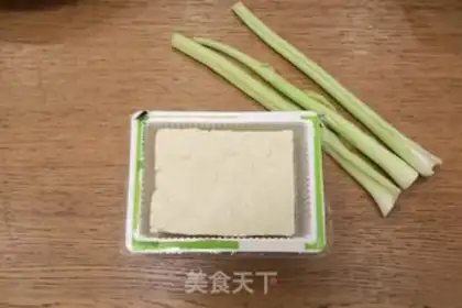 Make Spicy tofu step 0