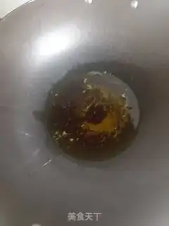 Make Pumpkin with eggs and peanut rice step 8