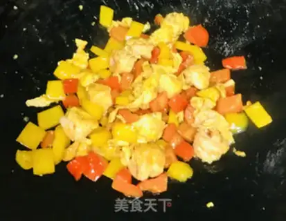 Make Skinny shrimp fried pepper step 8