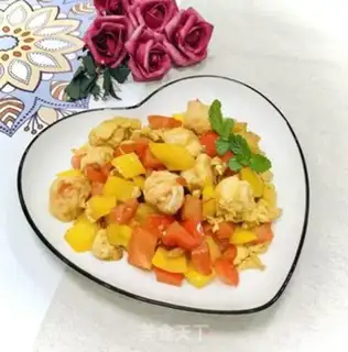Make Skinny shrimp fried pepper step 9