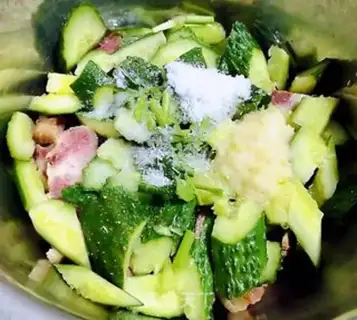 Make The cucumber