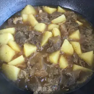 Make Potato-burning cow step 4