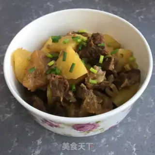 Make Potato-burning cow step 5