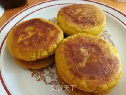 Make Pumpkin rice cake step 12