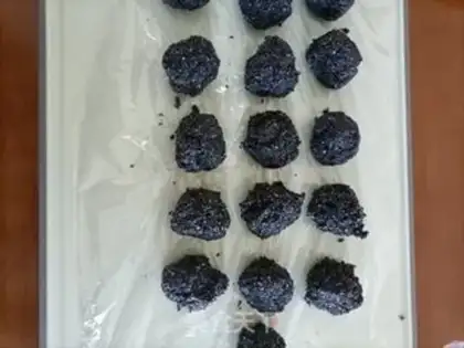 Make Black Sesame Heart step 7
