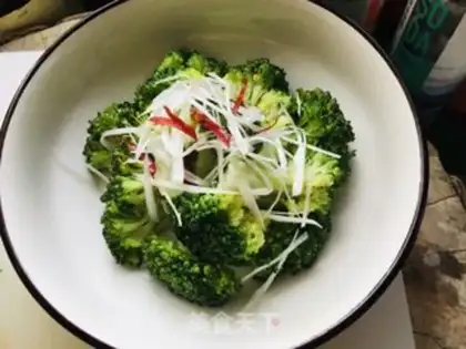 Make ♪ Burn the broccoli ♪ step 5