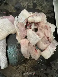 Make Chicken soup for deer mushrooms step 1
