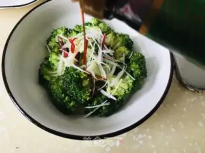 Make ♪ Burn the broccoli ♪ step 7