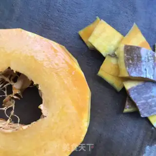 Make Sweet pumpkin step 1