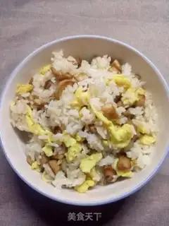 Make Pumpkin fried rice step 7