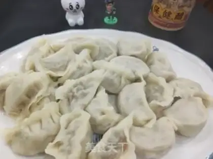 Make Pork dumplings step 16