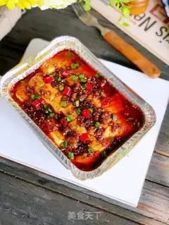 Make Spicy spicy tofu step 7