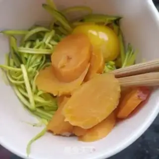 Make Potato mashed pumpkin omelet step 4