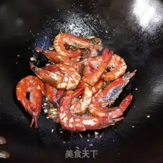 Make Garlic shrimp step 11