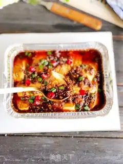 Make Spicy spicy tofu step 8