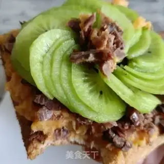 Make Open sandwich with mashed potatoes step 18