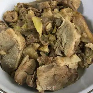 Make Old duck steamed taro step 3