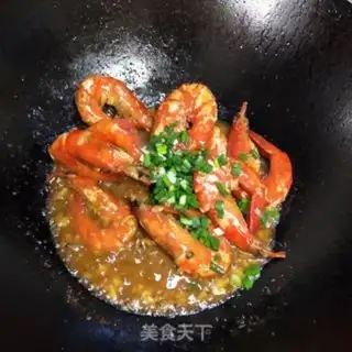 Make Garlic shrimp step 14