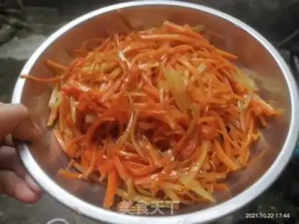 Make Clear the carrots step 5
