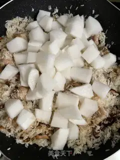 Make White radish pelvis step 11
