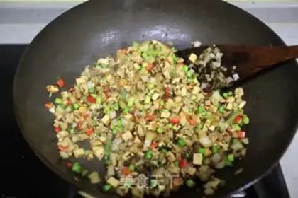 Make The onions of meat step 5