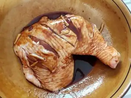 Make Orléans chicken leg step 3