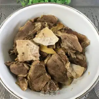 Make Old duck steamed taro step 8