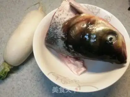 Make Fish head soup step 0