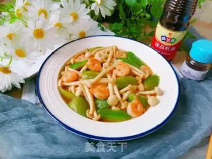 Make Shrimp silk mushrooms step 13