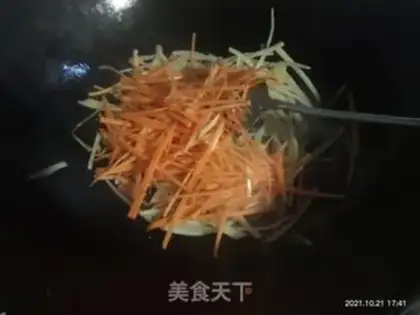 Make The carrot potato step 2