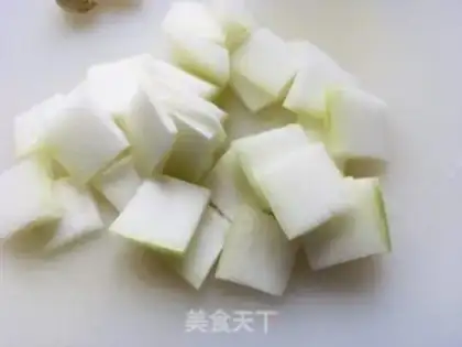 Make The ginseng cucumber soup step 1