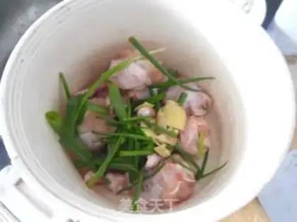 Make Chicken wing mushrooms step 1