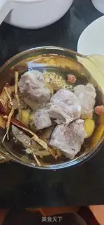 Make Five fingers of peach-free fig broth step 4