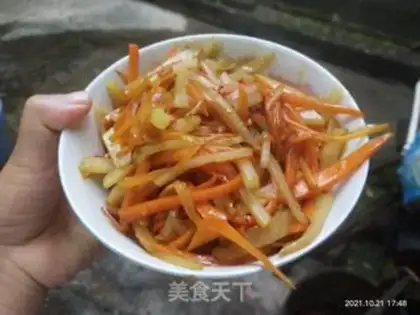 Make The carrot potato step 4